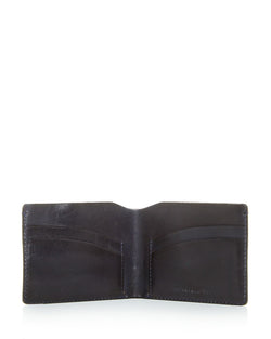 John Varvatos Star Usa Bushwick Leather Bi-fold Wallet Navy thumbnail 2