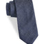 John Varvatos Star Usa Filmore Textured-plaid Classic Tie Navy