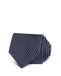 John Varvatos Star Usa Geometric Classic Tie Indigo thumbnail 1
