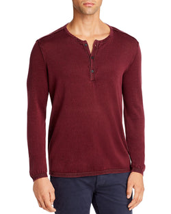 John Varvatos Star Usa Long-sleeve Henley Port thumbnail 1