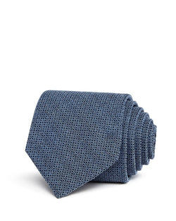 John Varvatos Star Usa Mini-circle Silk Classic Tie Summer Sky thumbnail 1