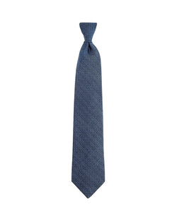 John Varvatos Star Usa Mini-circle Silk Classic Tie Summer Sky thumbnail 2