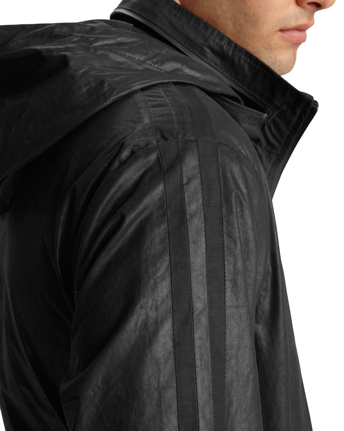 John Varvatos Star Usa Robby Windbreaker Jacket Black