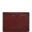 John Varvatos Star Usa Scored Leather Card Case Burgundy