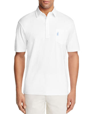 Johnnie-o Original Classic Fit Polo Shirt White