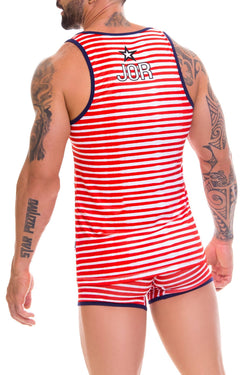 Jor Red Printed Frankie Tank Top thumbnail 2
