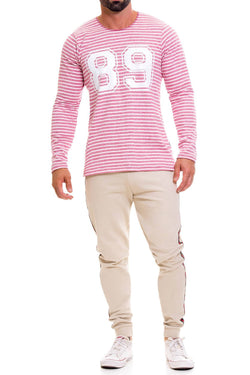 Jor Red/White Orleans Top thumbnail 2