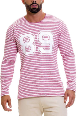 Jor Red/White Orleans Top thumbnail 1