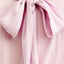 Josie By Natori Sweet Street Satin Detail Wrap Robe in Tea Pink