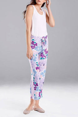 Josie by Natori Abstract Suzani Pant in Spring Violet thumbnail 3