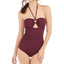 Kate Spade New York Keyhole O-ring One-piece Swimsuit Raisin