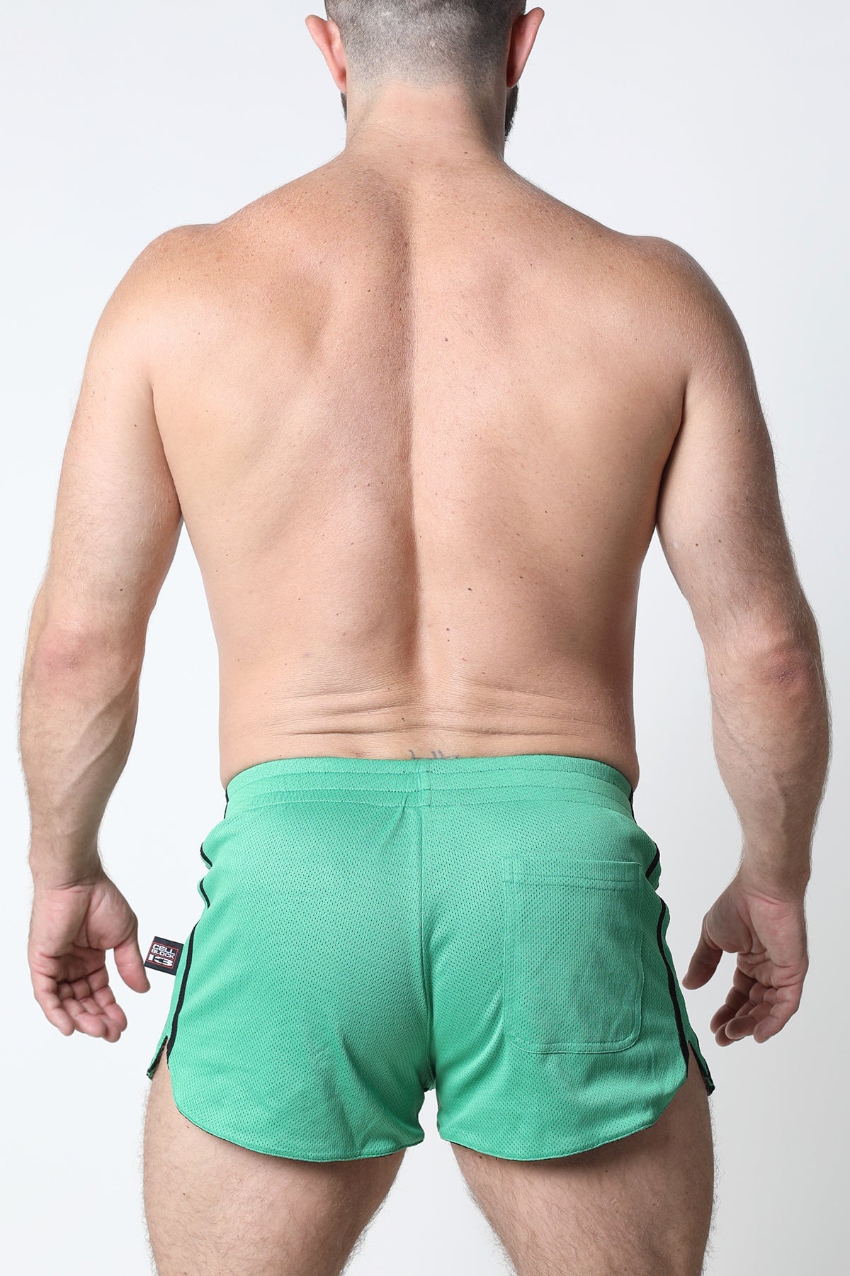 Kennel Club green Bandit Reversible Mesh Short