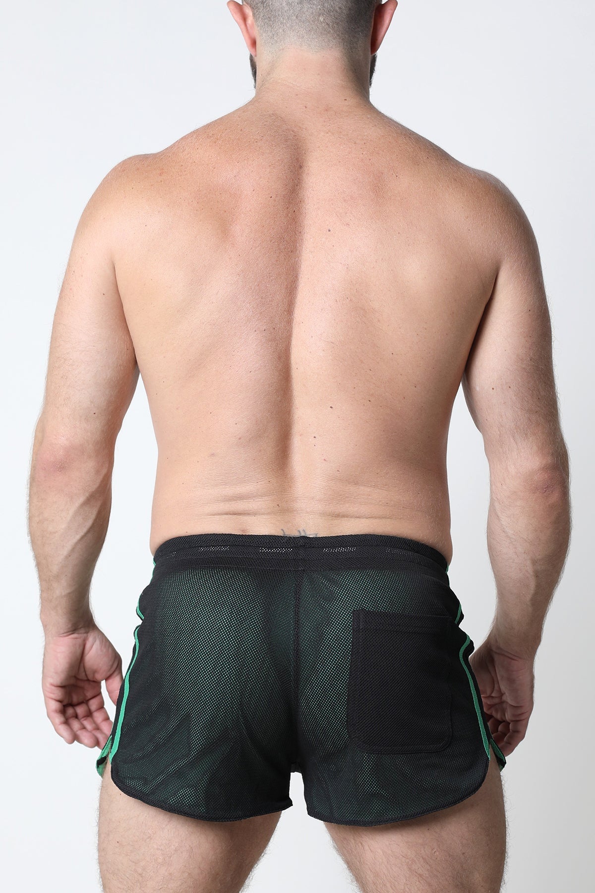 Kennel Club green Bandit Reversible Mesh Short