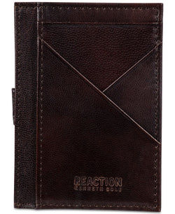 Kenneth Cole Reaction Kurtz Getaway RFID Leather Card Case Wallet thumbnail 1
