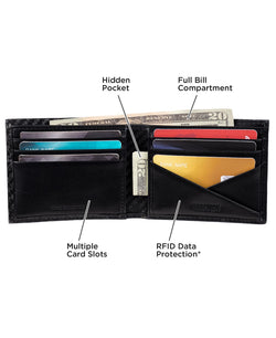 Kenneth Cole Reaction TECHNI-COLE™ RFID Leather Slimfold Wallet thumbnail 4