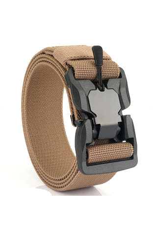 Khaki Lock It Down Tactical Belt