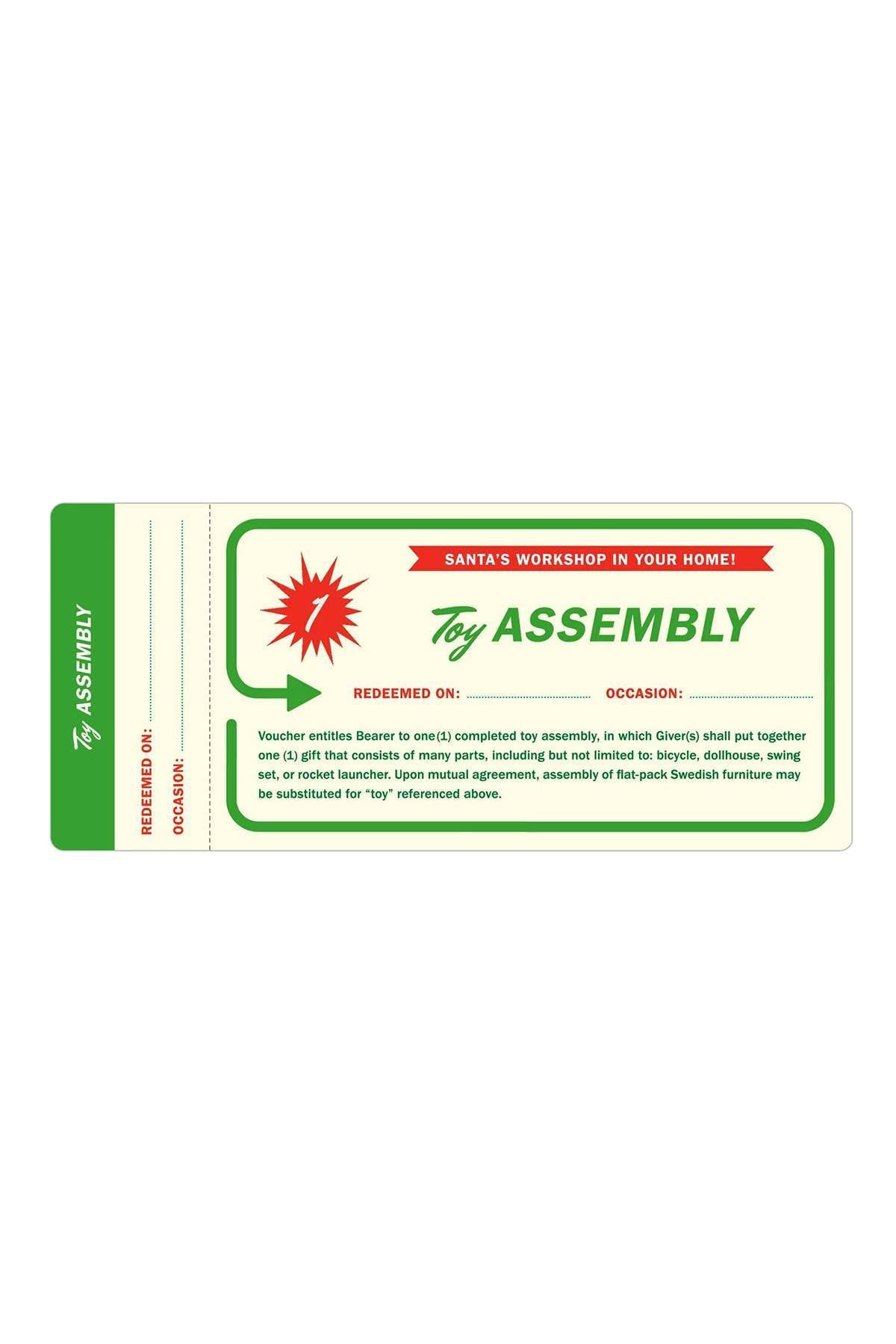 Knock Knock Holiday Vouchers 20-Pack Set