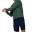Lacoste All Over Croc Print Long - Sleeve Thermal Sleep Shirt - GREEN