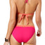 Lauren Ralph Lauren Beach Club Banded Waist Bikini Bottom in Pink/Coral