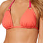 Lauren Ralph Lauren Beach Club Solids Halter Bikini Top in Pink/Coral