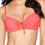 Lauren Ralph Lauren Beach Club Solids Underwire Loop Front Bikini Top in Coral Reef