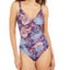 Lauren Ralph Lauren Captiva Paisley-print Underwire One-piece Swimsuit Eggplant Paisley