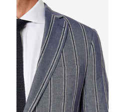 Lauren Ralph Lauren Classic-fit Ultraflex Stretch Linen Blazer Denim thumbnail 4