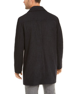 Lauren Ralph Lauren Jake Classic-fit Ledric Overcoat Charcoal Plain thumbnail 2