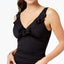 Lauren Ralph Lauren Underwire Ruffled Tankini Top Black