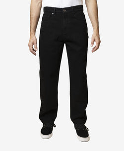 Lazer Loose-fit Rigid Jeans Black thumbnail 1