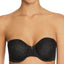 Le Mystère Lace Perfection Strapless Bra Black
