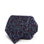 Ledbury Eldon Floral Damask Classic Tie Dark Purple