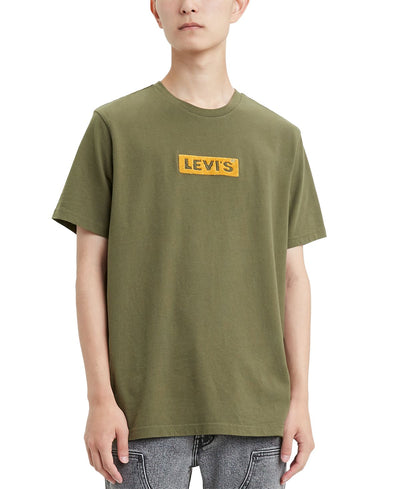Levi's Limited Collection Chenille Boxtab T-shirt Harvest Gold Chenille