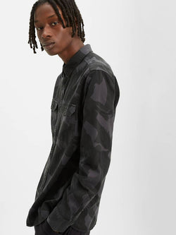 Levi's Printed Jackson Worker Shirt Black thumbnail 3