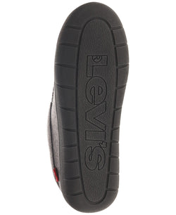 Levi's Victor Faux - Sherpa Slippers Charcoal thumbnail 3