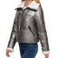 Levi's faux-sherpa-lined Puffer Jacket Alloy
