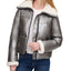 Levi's faux-sherpa-lined Puffer Jacket Alloy