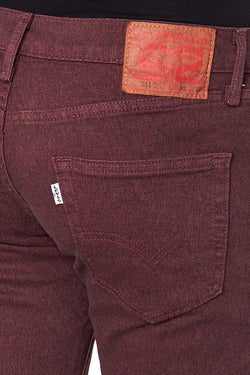 Levis Pomegranate 511 Slim Fit Stretch Jaspee Jeans thumbnail 3