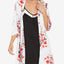 Linea Donatella Floral-print Chemise Nightgown & Wrap Robe Set Iroy Black