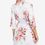 Linea Donatella Floral-print Chemise Nightgown & Wrap Robe Set Iroy Black