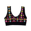 Little Black Panties Black 'Big Girls' Diamond-Emojis Bralette