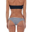 Lolli Front Tie Bandeau Top in Black