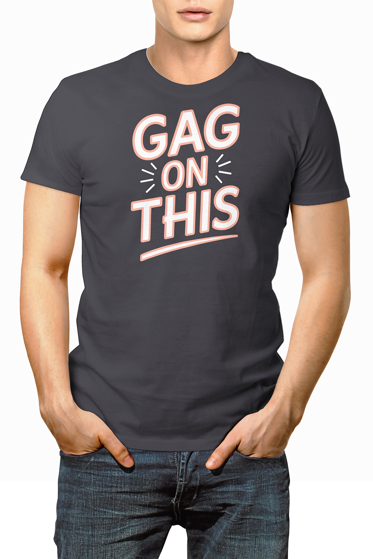 LowTee Gag On This Graphic Tee