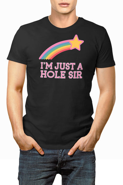 LowTee Just A Hole Graphic Tee