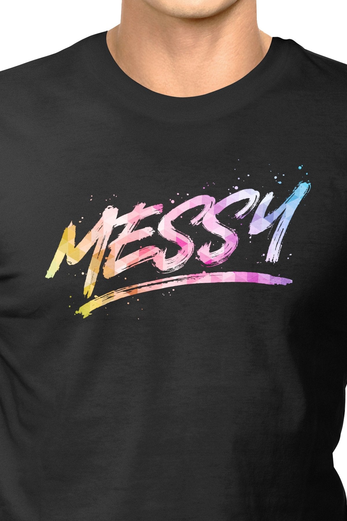 LowTee Messy Graphic Tee