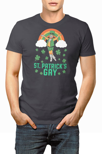 LowTee St Patricks Gay Graphic Tee
