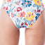 Lucky Brand Las Dalias Printed Hipster Bikini Bottom in White