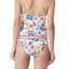 Lucky Brand Las Dalias Printed Hipster Bikini Bottom in White