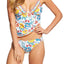 Lucky Brand Las Dalias Printed Hipster Bikini Bottom in White