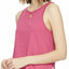 Lucky Brand Pink Cotton Fringe Lounge Tank